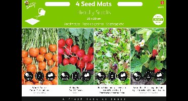 Buzzy® Zaadmatjes Snack - 4 matjes
