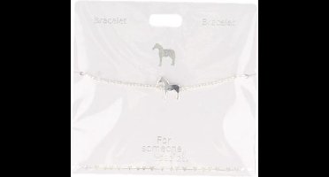 Depesche armband zilver plated vriendschap voor kinderen.