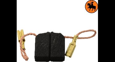 Koolborstelset voor Peugeot frees/zaag SA815 - 6x8x15mm