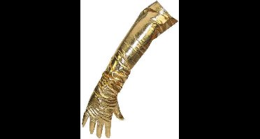 PartyXplosion - Handschoenen - Goud - 60cm