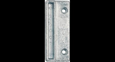 Axa opbouwsluitkom - gegalvaniseerd - 74x30x11mm - voor raamsluiting 3302/3308/3309