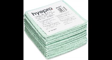 Microvezel doeken 40x40cm groen 10st (497741)