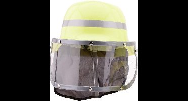 Brandweerhelm met vizier