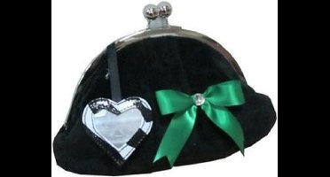 Zebra Trends Flower - Toilettas - Black Teddy