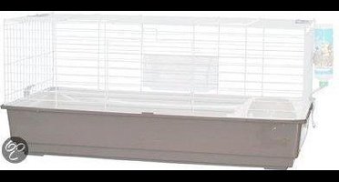 SAVIC Voerbak Savic onderbak voor nero 3 warmgrijs 100 cm