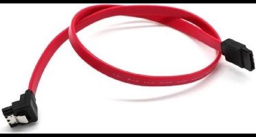 SATA naar SATA Serial ATA Kabel met Rechte Hoek 30 cm