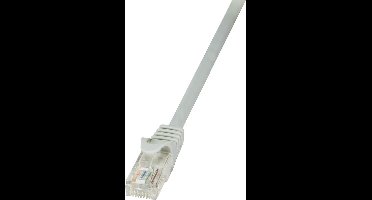 LogiLink 0.5m Cat.5e U/UTP netwerkkabel 0,5 m Cat5e U/UTP (UTP) Grijs