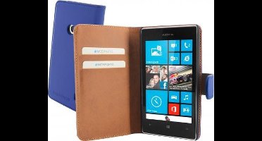 Mobiparts - Blauwe premium booktype hoes - Nokia Lumia 520