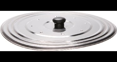 Cosy & Trendy Antispatdeksel - Inox - 29 cm