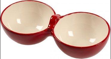 Eetkom dubbel stone soul 24x12x8cm -