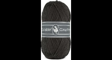 Durable Cosy Fine - acryl en katoen garen - Charcoal, heel donker grijs 2237 - 5 bollen