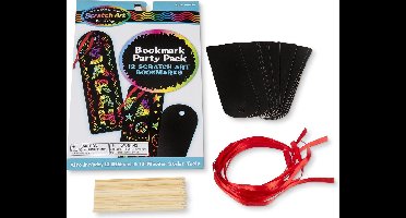 Melissa & Doug - Bookmark Scratch Art Party Pack