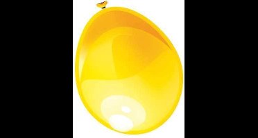 Eco ballon pastel geel (10st)