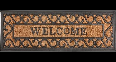 Esschert Design | Deurmat Welkom | Rubber en kokosnoot | 75x25cm