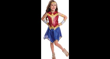 RUBIES FRANCE - Klassiek Wonder Woman Justice League kinderkostuum - 146/158 (11 -13 jaar)
