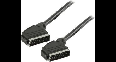 NoName SCART kabel SCART mannelijk - SCART mannelijk 1,50 m zwart