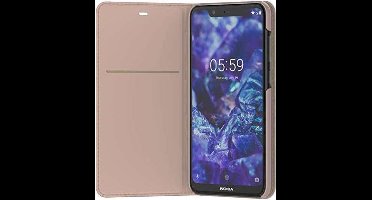 Nokia 5.1 Plus Entertainment Flip Cover - Cream