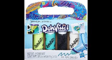 Play-Doh - Dohvinci Styler Bijvulset groen - Soepelblijvend klei- 4 delig