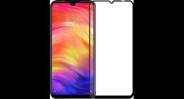 Shop4 - Xiaomi Redmi Note 7 Glazen Screenprotector - Edge-To-Edge Gehard Glas Transparant