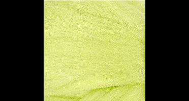 Merino Wol, dikte 21 my, lime groen, 100 gr/ 1 doos