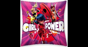 Miraculous Kussen Girl Power - 40 x 40 cm - Polyester