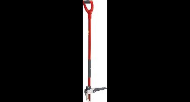 WOLF-Garten Multi-Star® onkruidsteker iW-A - lengte 1,10 m - steel met d-greep - opvouwbare voetsteun