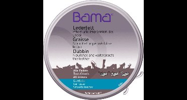 Bama Leervet Gladleer - Schoenonderhoud - 100 ml Naturel