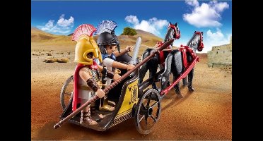 Playmobil History : Achilles en Patroclus met strijdwagen (70469)