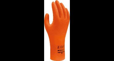 Showa 707HVO (bio-nitril) kleur: oranje maat L (9),