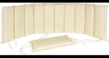 Matras voor ergonomisch ligbed - tuinkussen - crème