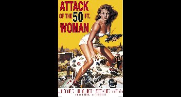 Attack of the 50Ft Woman poster - film - Hollywood - Vintage - Retro - Pulp Fiction - 70 x100 cm