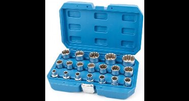 19 Delige 1/2″ Multilock Doppenset Van 8 tot 32 mm