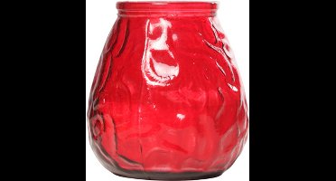 Cosy&Trendy Lowboy kaars - 40 uur - Rood - Set-6