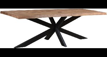 Brix - Bruine Eetkamertafel - 240 cm - Mangohout