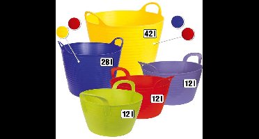 Kerbl Flex Emmer - Rood - 42liter