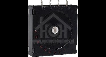 Atag Print Vermogens schakelaar 9 LED indicatie HG570HA25, HG570HF30 28789