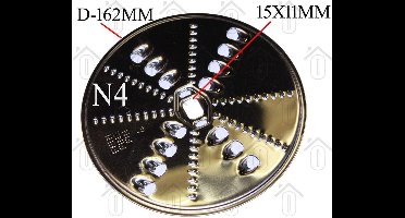 Bosch Rasp/Snijplaat Raspschijf MCM5100, MUM4650, MK10051 00083577