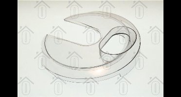 Bosch Deksel Van mengkom MUM54420, MUM52E32, MUM58020 00653178