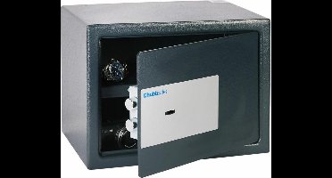 Lips Kluis - Kluis met Sleutel - Chubbsafes Air 15KL - Privekluis - 250 x 350 x 250 mm - Antraciet