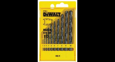 DeWalt DT5911 10 delige HSS-R Metaalborenset in cassette