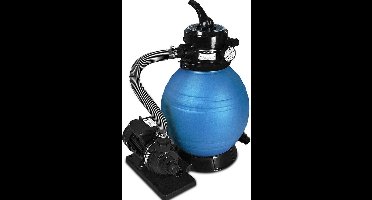 Monzana Zandfiltersysteem - 10.200 l/u 25 l Tank 7-weg & Filterglas