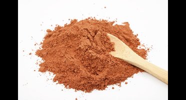 Rode kleipoeder – los en plasticvrij verpakt 200 gram in compostable bag