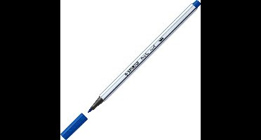 STABILO Pen 68 Brush - Premium Brush Viltstift - Met Flexibele Penseelpunt - Ultramarijn Blauw - per stuk