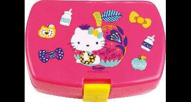 Hello Kitty Lunchbox - 16 x 11 x 5 cm - Polypropyleen