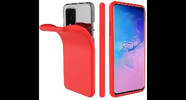 Nano Silicone backcover hoesje Geschikt Voor Samsung Galaxy S20 Plus - Rood