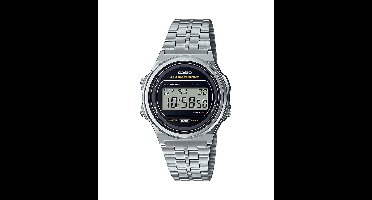 Casio Vintage Iconic A171WE-1AEF Unisex Horloge 37 mm - Zilverkleurig