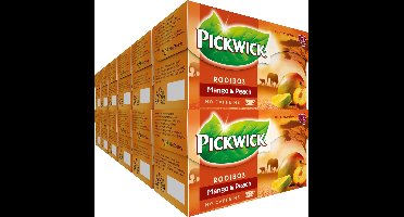 Pickwick Mango & Perzik Rooibos Thee - 12 x 20 theezakjes