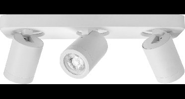 Opbouwspot Oliver | Zwart | GU10 | 3-lichts | 35cm