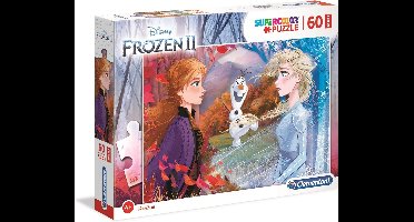Clementoni - Puzzel - 60 Maxi Stukjes - Frozen 2 - Kinderpuzzel - Vanaf 4 Jaar