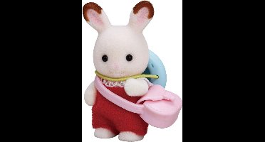 Sylvanian Families 5405 baby chocoladekonijn- fluweelzachte speelfiguur